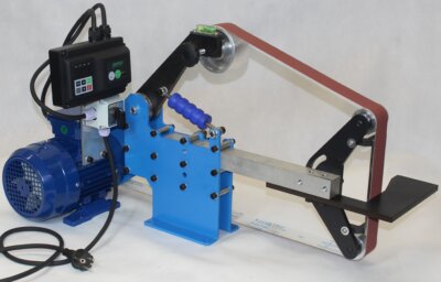 Belt Grinder M2 with 3Horse Power motor (2,2 K-watt) With Variable frequency controller