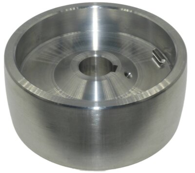 Drive Wheel 128 mm diameter, 55mm wide, 24 mm Shaft