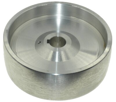 Drive Wheel 158 mm diameter, 55 mm wide, 24 mm Shaft